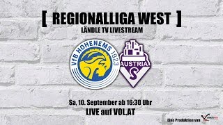 LIVE VFB Hohenems vs Austria Salzburg [upl. by Leksehcey593]