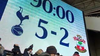 Tottenham 5 Southampton 2  Harry Kane Record Breaker  Match day vlog [upl. by Kone]