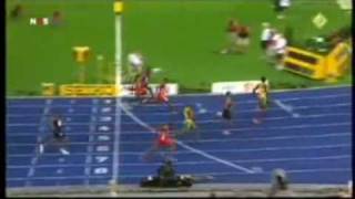 USAIN BOLT NEW WORLD RECORD 958  World Championship in Berlin Germany [upl. by Faruq]