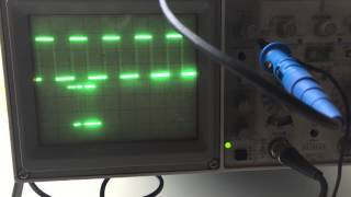 Tektronix 2235 oscilloscope problem  Issues after capacitor repair 6 [upl. by Tillfourd876]