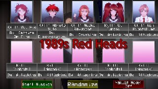 Killing Red Heads in 1989s  Yandere Simulator Mission Mode [upl. by Homans]