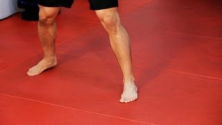 How to Do Footwork  Kickboxing Lessons [upl. by Horbal]