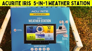 Acurite Iris  Backyard Series Weather Station  First Impressions [upl. by Croft240]