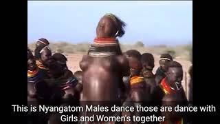 Nyangatom Mens Dance and visit Nyangatom videos in this YouTube [upl. by Gabbey993]