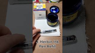 How to refill a J Herbin Ink Pen [upl. by Stelle]