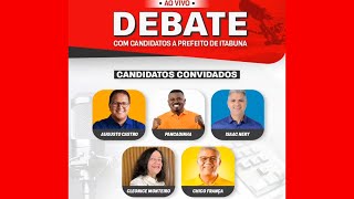 TVI  DEBATE ELEITORAL 2024  ITABUNABA [upl. by Lifton]