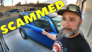 Burned on a Facebook Marketplace Car Purchase So stupid [upl. by Otnas428]