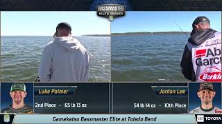 2024 Bassmaster Elite Live at Toledo Bend LA  Toyota MidDay Report  Day 3 [upl. by Nivag]