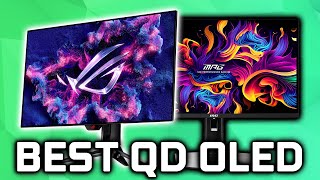 Best 32” QD OLED  MSI MPG 321URX vs ASUS PG32UCDM [upl. by Apps784]