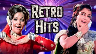 Retro Hits 💃 Playlist  Lata Mangeshkar Asha Bhosle Kishore Kumar Mohd Rafi  Old Hindi Songs [upl. by Anawit]