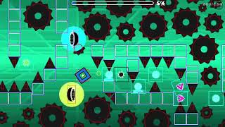 Geometry Dash  Blood in the Water w Clicks and Layout  Hitbox [upl. by Olaf958]