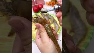 shrimp peeling knife shorts viral wowcooltools [upl. by Ahseele439]