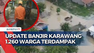 Update Hari Ketiga Banjir Karawang Warga Keluhkan Sakit Diare dan Demam [upl. by Tecil]