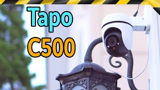 รีวิว tapo C500 WiFi AIตรวจจับคน กันน้ำ หมุนไดั [upl. by Ahsiner851]