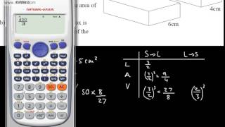 GCSE Maths  Scale Factor Enlargements of Soilds Similar Shapes Higher A Star OCR AQA [upl. by Vance]