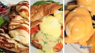 Eggs Benedict  3 Delicious Ways [upl. by Adieno]