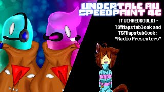 UNDERTALE SPEEDPAINT46 TwinnedSoulsGHOSTS [upl. by Dirrej460]