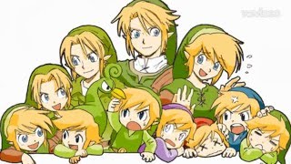 The Legend Of Zelda  The Many Screams Of Link [upl. by Yentyrb]