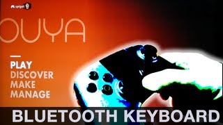 How to Pair a Bluetooth Keyboard with the OUYA [upl. by Delisle595]