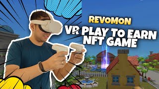 Try this VR Play to Earn NFT Game for Free  REVOMON Gameplay and Review ENGLISH SUB [upl. by Aleuqahs]