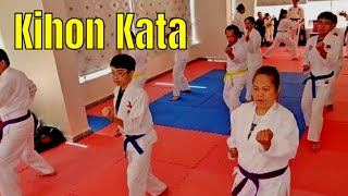 Karate Shorin ryu Shidokan  Kihon kata [upl. by Galvin]