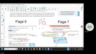 Mr Gill Geometry Aug 13 Points Lines and Planes intro [upl. by Halstead]