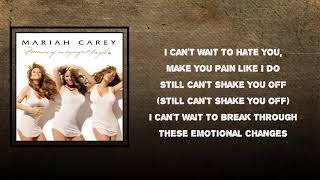 Mariah Carey  HATEU Lyrics [upl. by Claude]