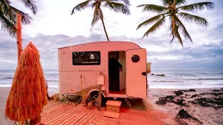 Caravan trailer for electric cars  HOBBY Beachy 360 [upl. by Lucchesi]