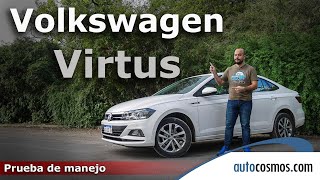 Prueba Volkswagen Virtus el poder de las virtudes  Autocosmos [upl. by Graner]