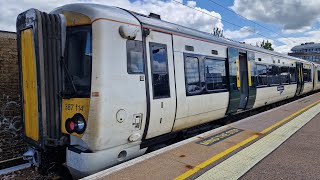 Class 387 Ride  Hitchin  Potters Bar [upl. by Engamrahc]