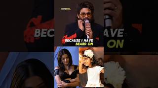 Why Allu Arjun😘 Not Kissed Arha Properly  Why Rashmika Is Sad  Allu Arjun Speech [upl. by Bakki342]