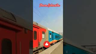 Poorva Express🚅🇮🇳💥Indian Railway👍skip❌station highspeedtrain viralvideo trending shorts [upl. by Hyacinth]