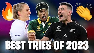 ALL of the best World Rugby tries from 2023 [upl. by Bary]