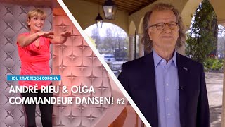 We dansen de Macarena 2  André Rieu amp Olga Commandeur  HOU RITME TEGEN CORONA [upl. by Armilda]