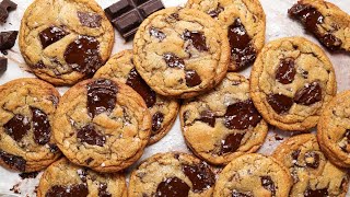 THE BEST EVER BakeryStyle Chocolate Chip Cookies [upl. by Limaj]