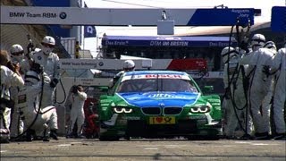 Doppelsieg für BMW beim ersten DTM Rennen in Hockenheim [upl. by Duomham]