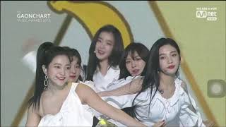 20190123 RED VELVET WITH YOU AND POWER UP GAON CHART MUSIC AWARD [upl. by Bran]