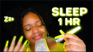 1 HOUR ASMR ♡ 9999 of you WILL SLEEP 😴💚💤 ✨SLEEP amp TINGLE✨ [upl. by Darian196]