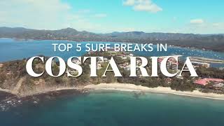 COSTA RICA SURFERS PARADISE TOP SURF SPOTS IN COSTA RICA  E35 [upl. by Mlawsky618]