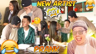 nepali prank  new artist got pranked  artist prankvideo shoot prank funnycomedy alish rai prank [upl. by Yleak147]