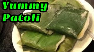 How to make Patoli Recipe  Goan Traditional Sweet Dish [upl. by Wonacott]