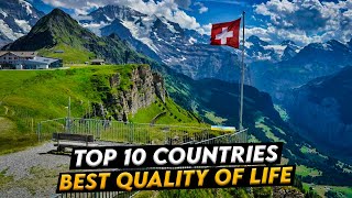 Which Country Has the BEST Quality of Life in 2025 [upl. by Ettesoj]