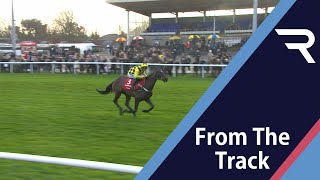 Back with a bang SHISHKIN returns with a dominant display at Kempton  Racing TV [upl. by Nettle]