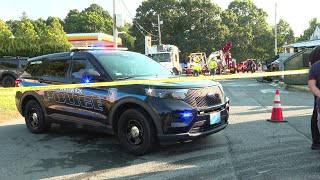 Video Now Car crashes into Warwick restaurant [upl. by Nnaegroeg112]