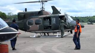 SAREX 2013 Bell212 Royal Thai Army Arrival  กองบิน 23 อุดรธานี [upl. by Jc]