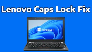 How To Turn Off Caps Lock on Screen Notification in Lenovo Laptop [upl. by Anissej]