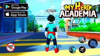 Top 5 Best MY HERO ACADEMIA Games For Android In 2023  Best My Hero Academia Games [upl. by Sucramraj]