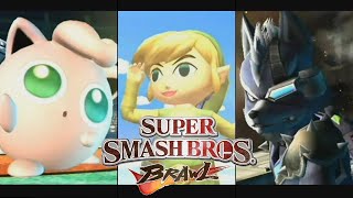 Super Smash Bros Brawl The Subspace Emissary  All Secret Character Locations [upl. by Ocirred]