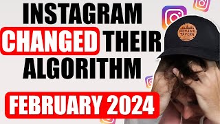 Instagram’s Algorithm CHANGED 🥺 The Latest 2024 Instagram Algorithm Explained February 2024 [upl. by Ogata]