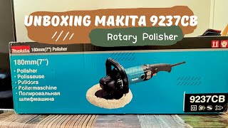 Unboxing Makita 9237CB Rotary Polisher [upl. by Imaon]